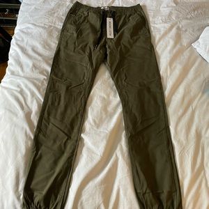 Zanerobe joggers - green - with tags